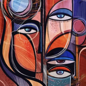 ishita banerjee cubist artwork