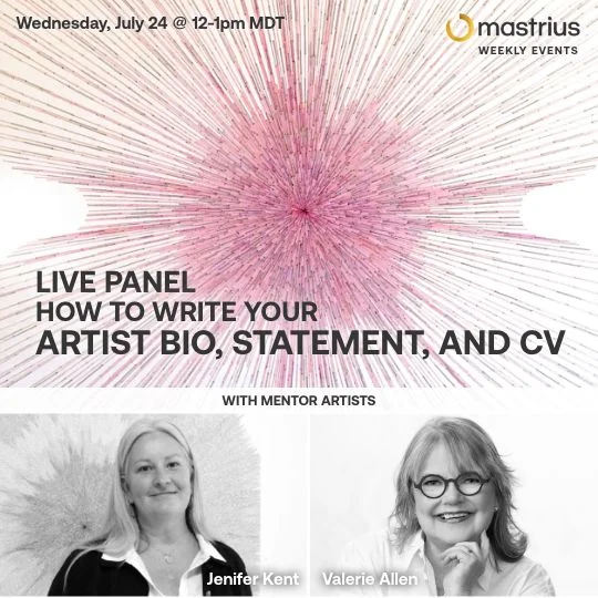 JULY 24 – Live Panel How to Write with Mastrius Master Artists