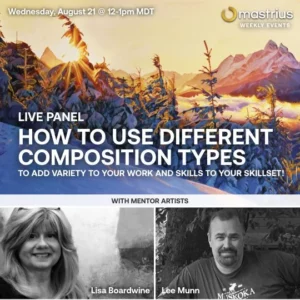 AUG 21 – Live Panel Different Composition with Mastrius Mentor Artists