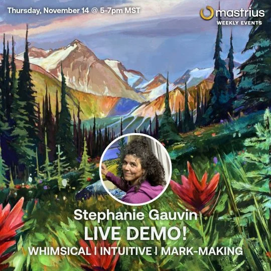 NOV 14 - Live Demo with Mastrius Master Artist Stephanie Gauvin