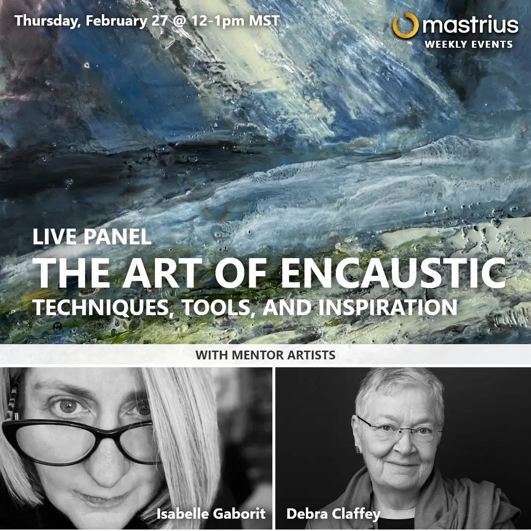 FEB 27 – Live Panel Encaustic - Ursi